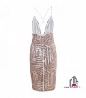 Sequin Stripe Sheath Dress