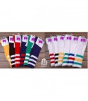 Striped sponge socks