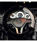 Lolla faux fur steering wheel cover