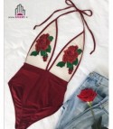 Body transparent red roses