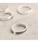 Adjustable 925 silver rings