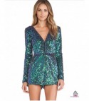 Holly sequin romper