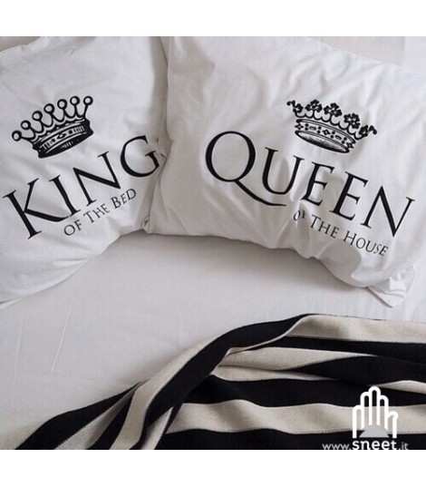 Federe Queen of bed. King of house