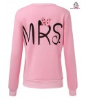 Mrs and Mr Rose-Grey sweatshirt