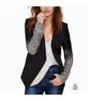 Giacca Sequin Sleeve