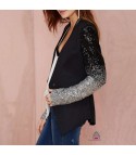 Giacca Sequin Sleeve