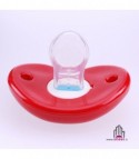 C-toothed pacifier