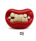 Ciuccio con dentoni D