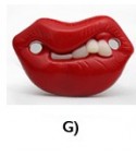 G-toothed pacifier