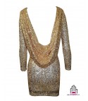 Lux Dress Gold