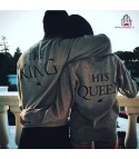 The King sweatshirt - His Queen