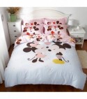 Sweet Mickey and Minnie bed set