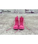 Pink Bubble boots