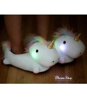 Luminous Unicorn Louise Slippers