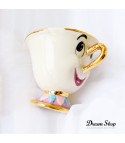 Set teapot, cup and sugar bowl Beauty and the Beast