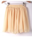 Wanilla chiffon skirt
