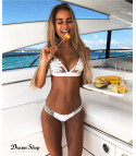 Bikini white daisy