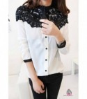 Bicolor Laced shirt