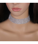 Extra rhinestone necklace