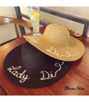 Maxi cappello spiaggia Lady Di
