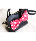 Minnie handbag with polka dot bow
