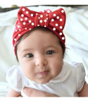 Turban baby polka dots bow