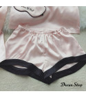 Love You Now satin night outfit