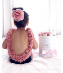 Baby pink spring costume