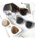 Trasparent mirror sunglasses
