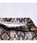Python sash miniskirt
