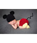 Mickey Mouse crochet baby outfit
