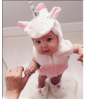 Baby unicorn sleeveless romper