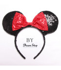 Headband Minnie sequins ears