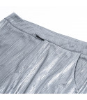 Silver pants flared