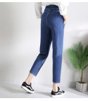 High-waisted jeans asimmetrik