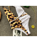 Monokini leopard ghil bicolor