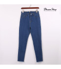 Jeans stretch back zipper