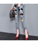 Jeans double Mickey Mouse