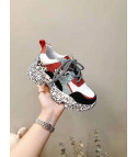 Sneakers platform leopard