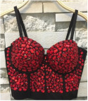 Crop Top Red stone