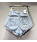 Shorts denim vita alta Laz