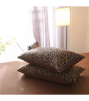 Leopard brown sheet set