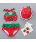 Strawberry baby bikini