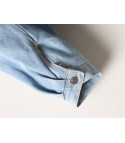 Giubbino jeans ecofur colors