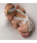 Body newborn lace bow Pai