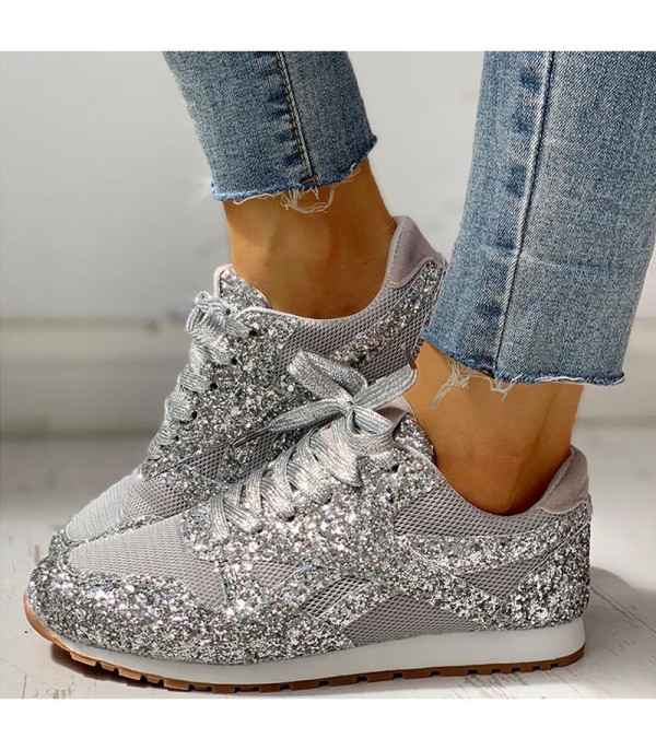 Glitter sneakers