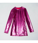 Metallik pink Dress