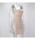 Dalia glitter sheath dress