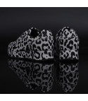 Leopard glitter sneakers
