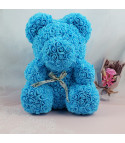 3D rose teddy bear